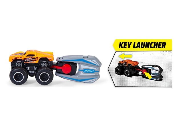 مانستر تراک مینی Dickie Toys مدل نارنجی, تنوع: 203761001-Orange, image 3