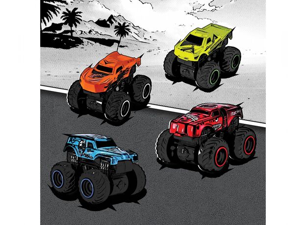 مانستر تراک مینی Dickie Toys مدل نارنجی, تنوع: 203761001-Orange, image 5
