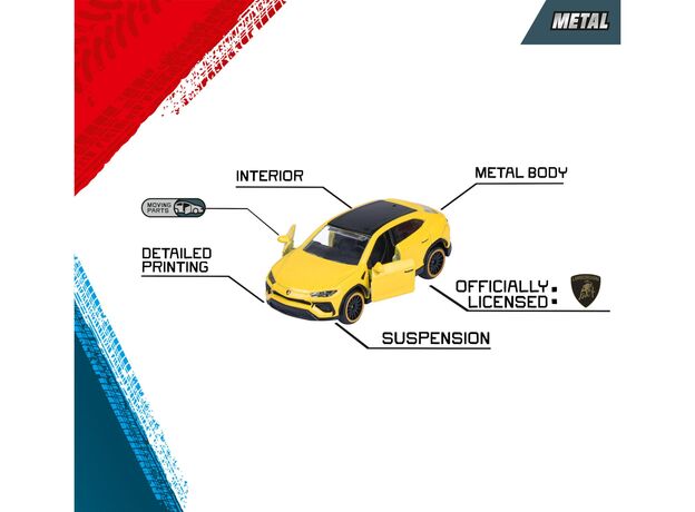 پک 5 تايی ماشين های فلزی Majorette مدل Lamborghini, image 4