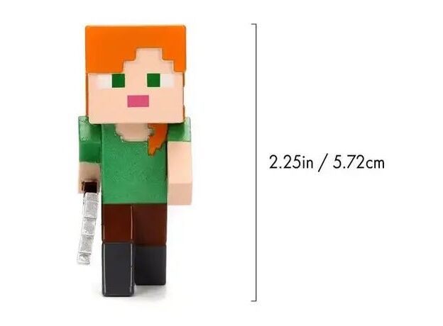 فیگور فلزی 6 سانتی Minecraft مدل الکس با چکش, تنوع: 9385138300W04-Alex, image 2