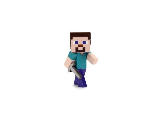 فیگور فلزی 6 سانتی Minecraft مدل استیو با شمشیر, تنوع: 9385138300W04-Steve, image 2