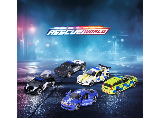 پک 5 تايی ماشين های فلزی Majorette مدل Rescue World, image 5