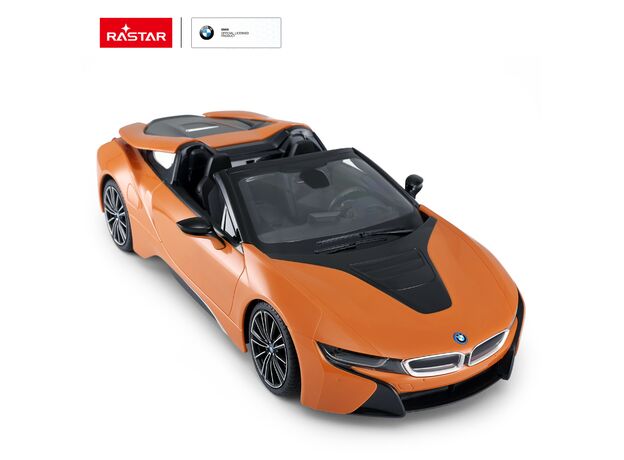 ماشین کنترلی بی ام و i8 Roadster نارنجی راستار با مقیاس 1:12, image 3 ماشین کنترلی بی ام و i8 Roadster نارنجی راستار با مقیاس 1:12, image 3