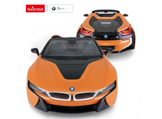 ماشین کنترلی بی ام و i8 Roadster نارنجی راستار با مقیاس 1:12, image 2 ماشین کنترلی بی ام و i8 Roadster نارنجی راستار با مقیاس 1:12, image 2