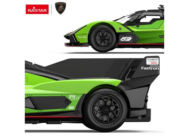 ماشین کنترلی لامبورگینی SC63 سبز راستار با مقیاس 1:14, image 4 ماشین کنترلی لامبورگینی SC63 سبز راستار با مقیاس 1:14, image 4