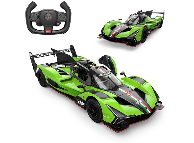 ماشین کنترلی لامبورگینی SC63 سبز راستار با مقیاس 1:14, image  ماشین کنترلی لامبورگینی SC63 سبز راستار با مقیاس 1:14, image