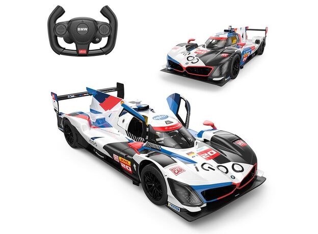 ماشین کنترلی بی ام و M Hybrid V8 سفید راستار با مقیاس 1:14, image 