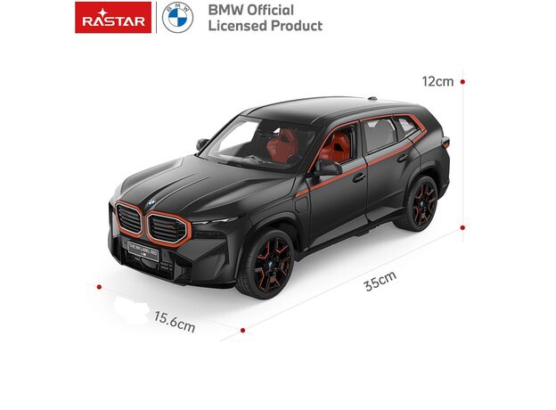 ماشین کنترلی بی ام و XM مشکی راستار با مقیاس 1:14, image 4