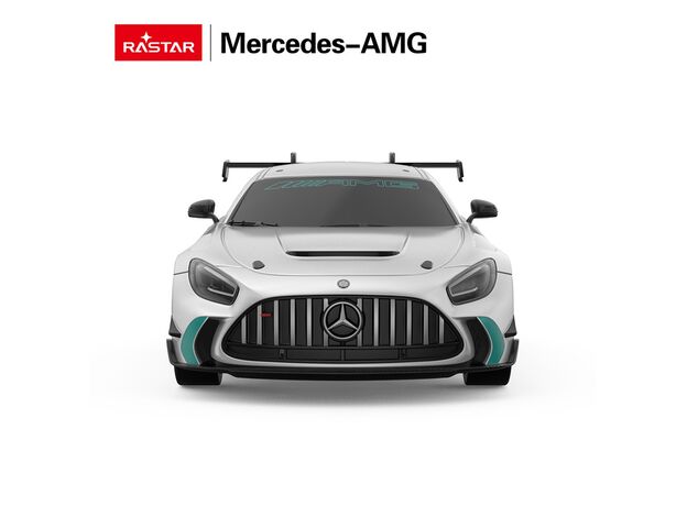 ماشین کنترلی Mercedes-AMG GT2 نقره ای راستار با مقیاس 1:24, image 2