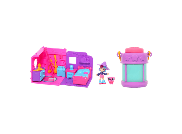 ست اتاق اسرار آمیز به همراه فانوس Magic Mini Mysteries مدل بنفش و صورتی, تنوع: 460003-Purple and Pink, image  ست اتاق اسرار آمیز به همراه فانوس Magic Mini Mysteries مدل بنفش و صورتی, تنوع: 460003-Purple and Pink, image