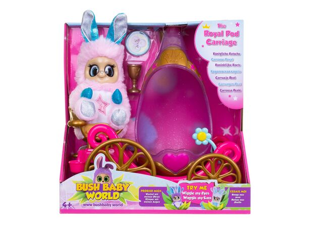 عروسک پولیشی Bush Baby مدل Starlena به همراه کالسکه, image  عروسک پولیشی Bush Baby مدل Starlena به همراه کالسکه, image