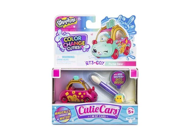 ماشین تغییر رنگ دهنده پرس گیر Cutie Cars Shopkins, image 3 ماشین تغییر رنگ دهنده پرس گیر Cutie Cars Shopkins, image 3