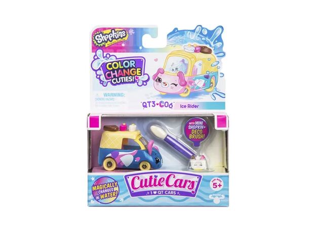 ماشین تغییر رنگ دهنده آیس رایدر Cutie Cars Shopkins, image 2 ماشین تغییر رنگ دهنده آیس رایدر Cutie Cars Shopkins, image 2