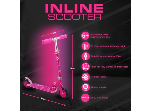 اسکوتر این لاین Evo صورتی, image 7 اسکوتر این لاین Evo صورتی, image 7