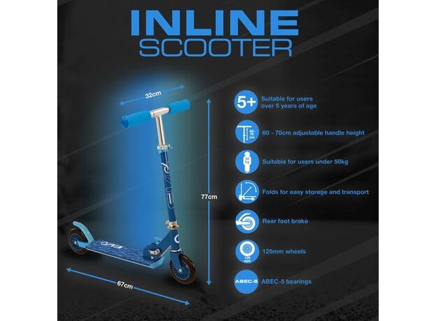 اسکوتر این لاین Evo آبی, image 8 اسکوتر این لاین Evo آبی, image 8