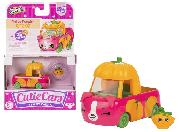 ماشین پیکاپ پامپکین Cutie Cars Shopkins, image  ماشین پیکاپ پامپکین Cutie Cars Shopkins, image