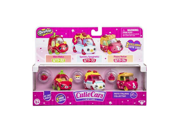 پک 3 تایی ماشین های Cutie Cars Shopkins سری Moto Italiano, image 3 پک 3 تایی ماشین های Cutie Cars Shopkins سری Moto Italiano, image 3
