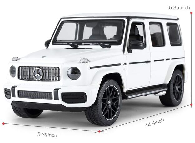 ماشین کنترلی مرسدس بنز G63 AMG سفید راستار با مقیاس 1:14, image 7