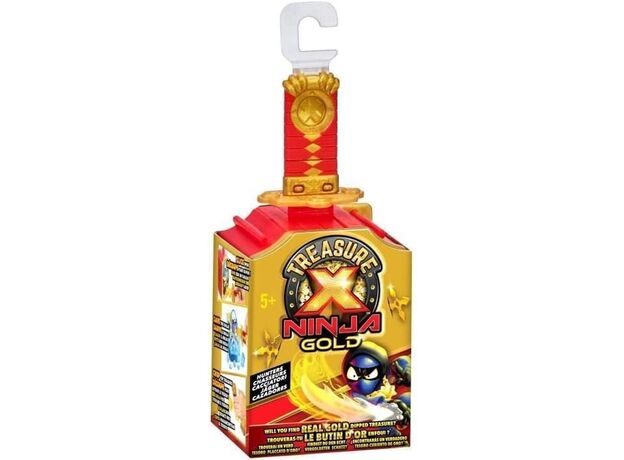 پک تکی سورپرایزی شکارچیان طلای نینجا Treasure X, image  پک تکی سورپرایزی شکارچیان طلای نینجا Treasure X, image