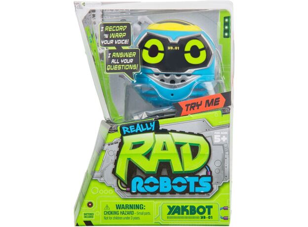 ربات تعاملی Yakbot مدل آبی, image  ربات تعاملی Yakbot مدل آبی, image