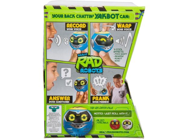 ربات تعاملی Yakbot مدل آبی, image 7 ربات تعاملی Yakbot مدل آبی, image 7