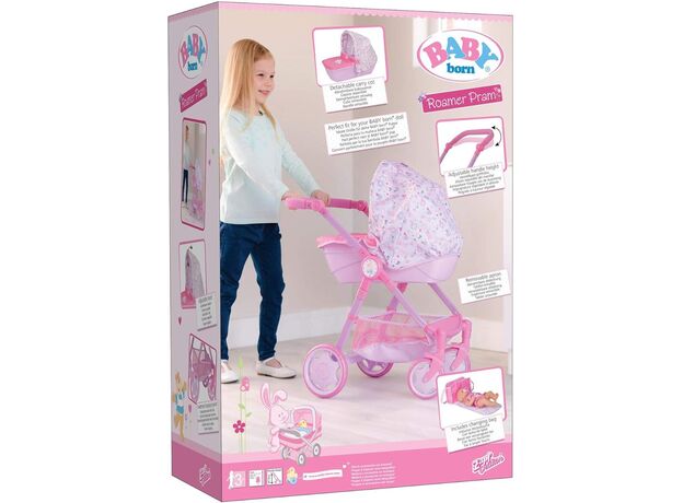 کالسکه عروسک های Baby Born همراه با کیف وسایل, image 6 کالسکه عروسک های Baby Born همراه با کیف وسایل, image 6