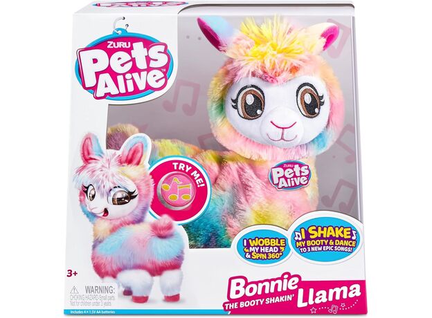 عروسک بونی لاما Bonnie Llama رنگین کمانی, image 19