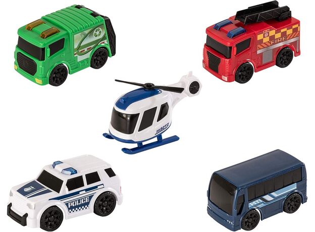 پک 5 تایی ماشین های مینی شهری Teamsterz, image 10 پک 5 تایی ماشین های مینی شهری Teamsterz, image 10