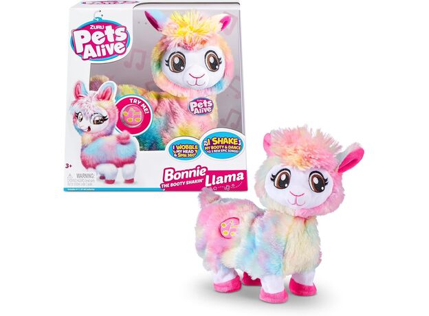 عروسک بونی لاما Bonnie Llama رنگین کمانی, image 