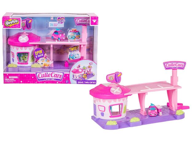 ست بازی رستوران بین راهی Cutie Cars Shopkins, image  ست بازی رستوران بین راهی Cutie Cars Shopkins, image