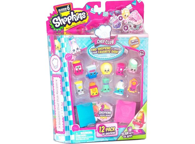 پک 12 تایی فیگورهای Shopkins سری Chef Club, image 3