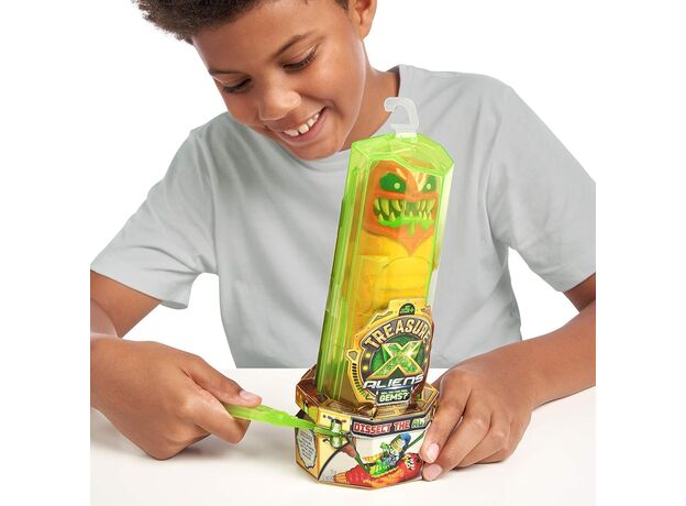 پک تکی سورپرایزی بیگانه سبز Treasure X, image 2 پک تکی سورپرایزی بیگانه سبز Treasure X, image 2