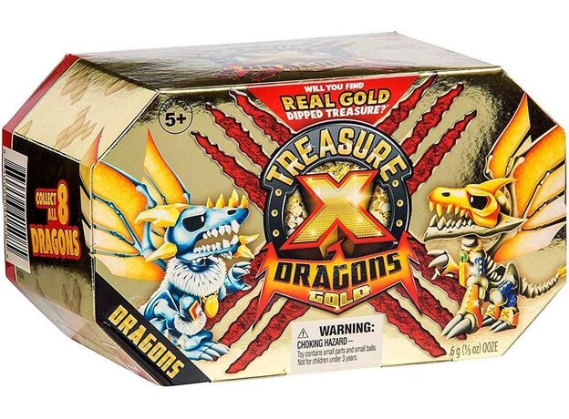 پک سورپرایزی اژدهای طلایی Treasure X سری 2, image  پک سورپرایزی اژدهای طلایی Treasure X سری 2, image