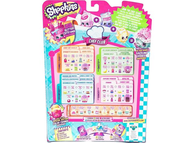 پک 12 تایی فیگورهای Shopkins سری Chef Club, image 4
