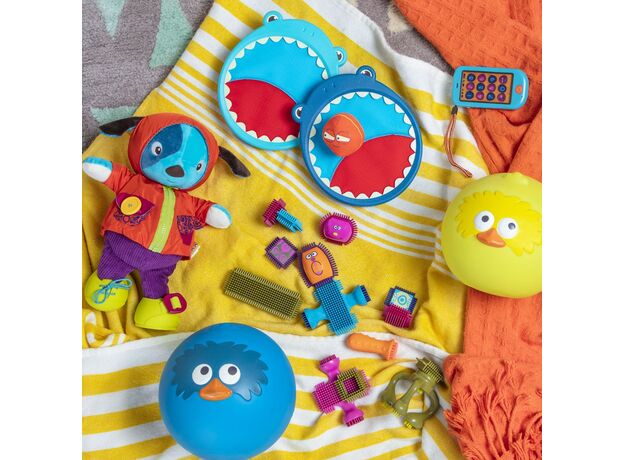 بازی راکت توپ گیر Velcro Ball مدل کوسه B. Toys, image 6