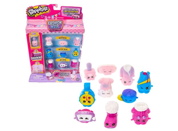 پک 12 تایی فیگورهای Shopkins سری Fashion Mall, image 