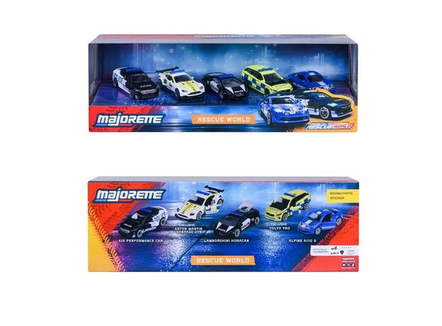 پک 5 تايی ماشين های فلزی Majorette مدل Rescue World, image 8