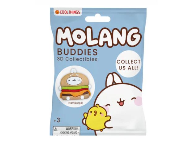 پک سورپرایزی فیگور سه بعدی Molang, image 