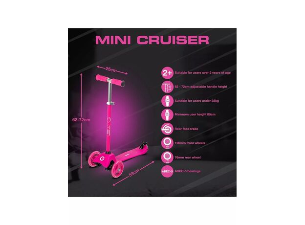 اسکوتر مینی کروزر Evo صورتی, image 6 اسکوتر مینی کروزر Evo صورتی, image 6