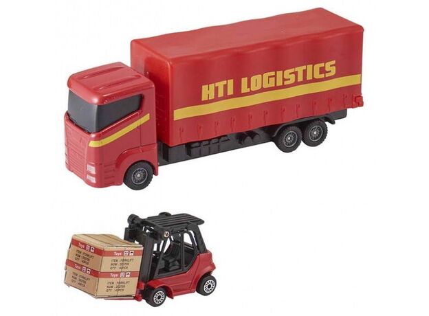 کامیون حمل بار و لیفتراک Teamsterz مدل HTI Logistics, image 2 کامیون حمل بار و لیفتراک Teamsterz مدل HTI Logistics, image 2