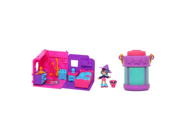 ست اتاق اسرار آمیز به همراه فانوس Magic Mini Mysteries مدل بنفش و صورتی, تنوع: 460003-Purple and Pink, image 2 ست اتاق اسرار آمیز به همراه فانوس Magic Mini Mysteries مدل بنفش و صورتی, تنوع: 460003-Purple and Pink, image 2