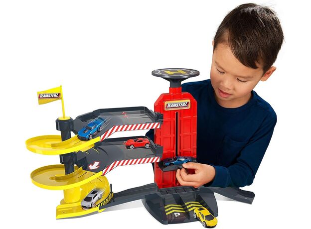 ست پارکینگ شهری و گاراژ 3 طبقه Teamsterz به همراه 5 ماشین, image 3