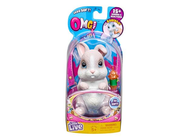 خرگوش خاکستری کوچولوی اسکوییشی OMG Pets, image 4