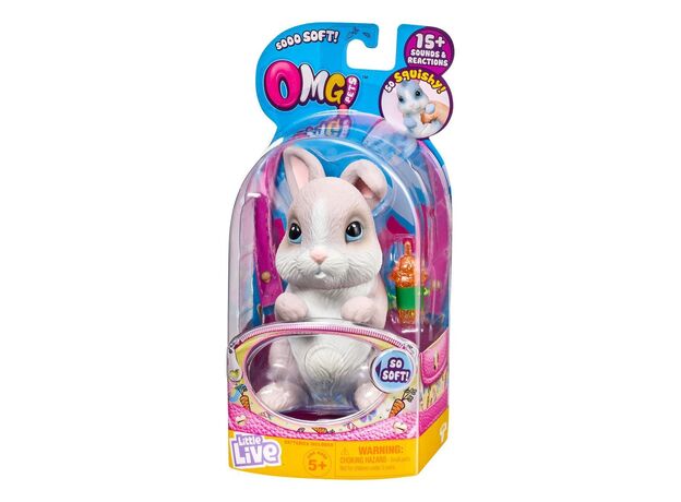خرگوش خاکستری کوچولوی اسکوییشی OMG Pets, image 3