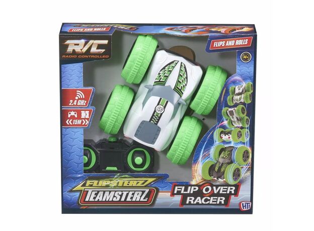 ماشین کنترلی Flipsterz مدل Flip Over Racer سفید, تنوع: 1417362-White, image 