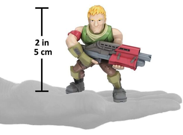 ست 2 تایی فیگورهای 5 سانت فورتنایت بتل رویال مدل Sergeant Jonesy و Carbide, image 7
