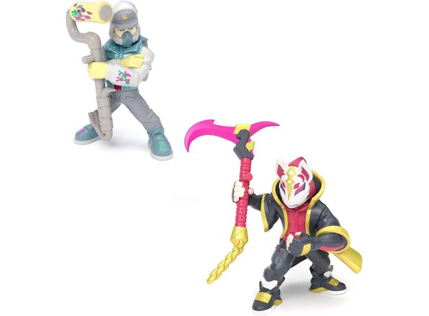 ست 2 تایی فیگورهای فورتنایت بتل رویال مدل Drift و Abstrakt, image 2