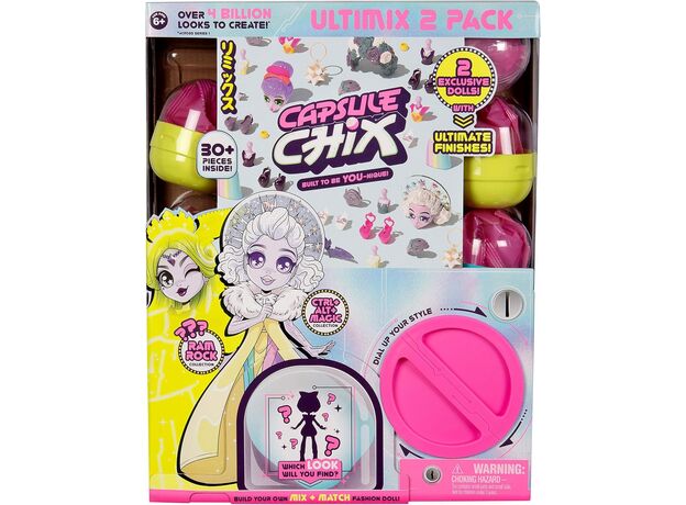 پک 2 تایی عروسک های فشن سورپرایزی Capsule Chix مدل Ram Rock, image 7