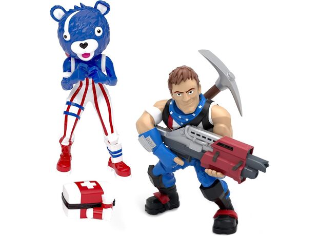 ست 2 تایی فیگورهای فورتنایت بتل رویال مدل Spangeled و Team Leader, image 2