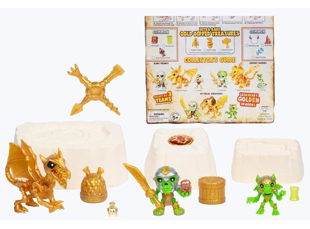 ست سورپرایزی اژدهای طلایی Treasure X, image 3